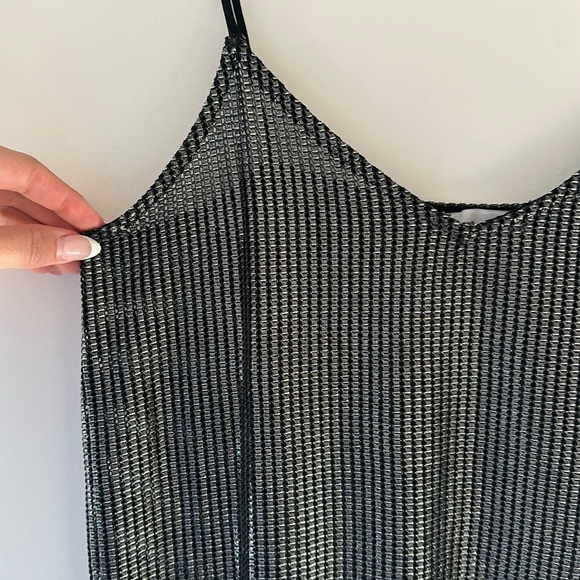Zara Metallic Tank Top - Picture 2 of 4